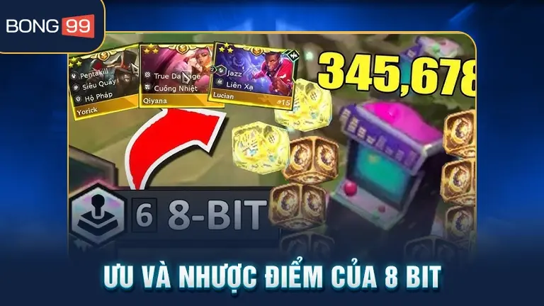 Ưu nhược điểm của 8 Bit